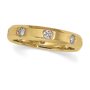 1/2 ct tw Diamond Duo Band, women's ring