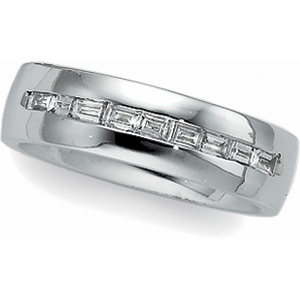 3/8 ct Diamond Bridal Duo Band, women's ring