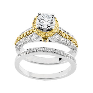 Engagement Ring, Wedding Band, Semi Mount