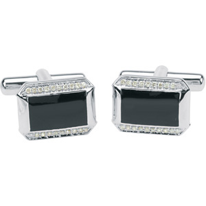 1/4 ct tw Diamond Cuff Links