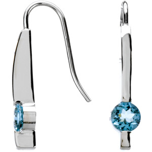 Aquamarine Earrings