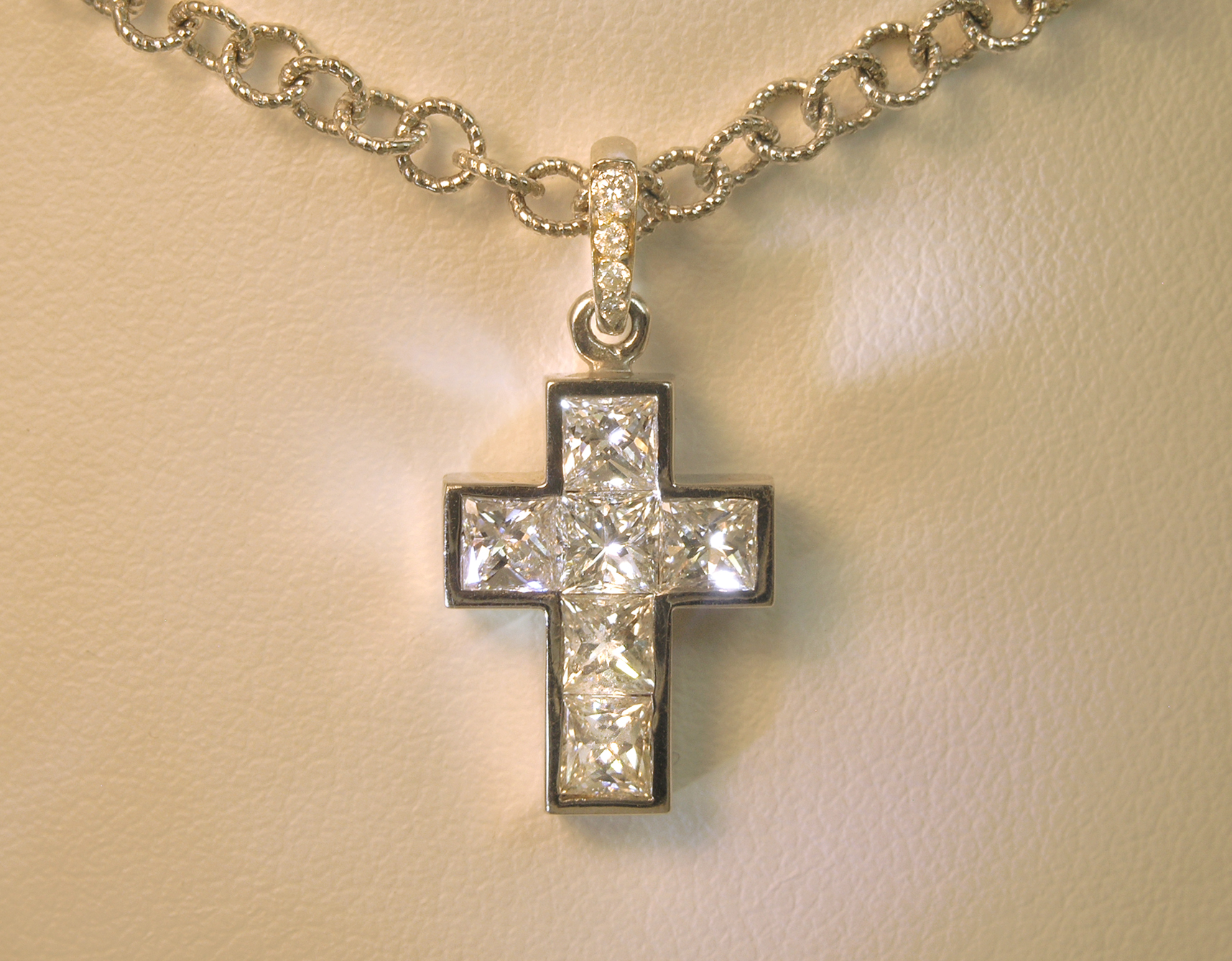 Diamond Cross Pendant