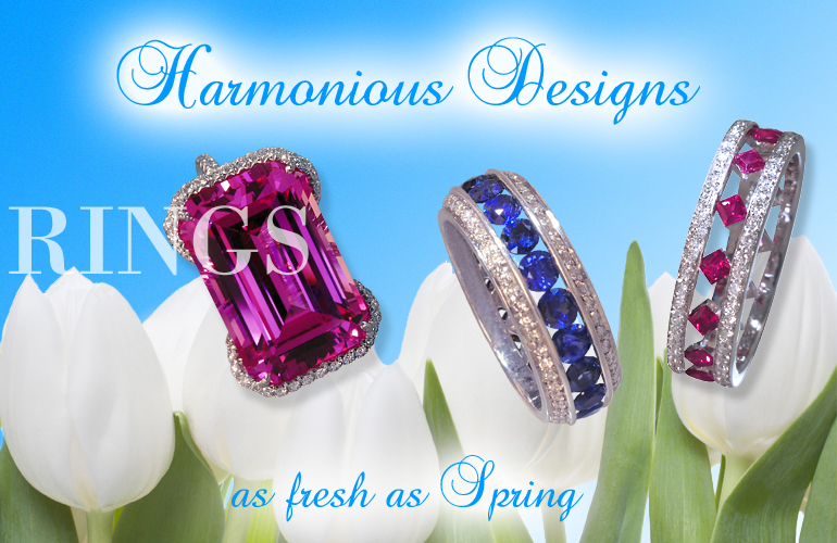 Rings at Clarion Fine Jewelry, Fairfax, VA