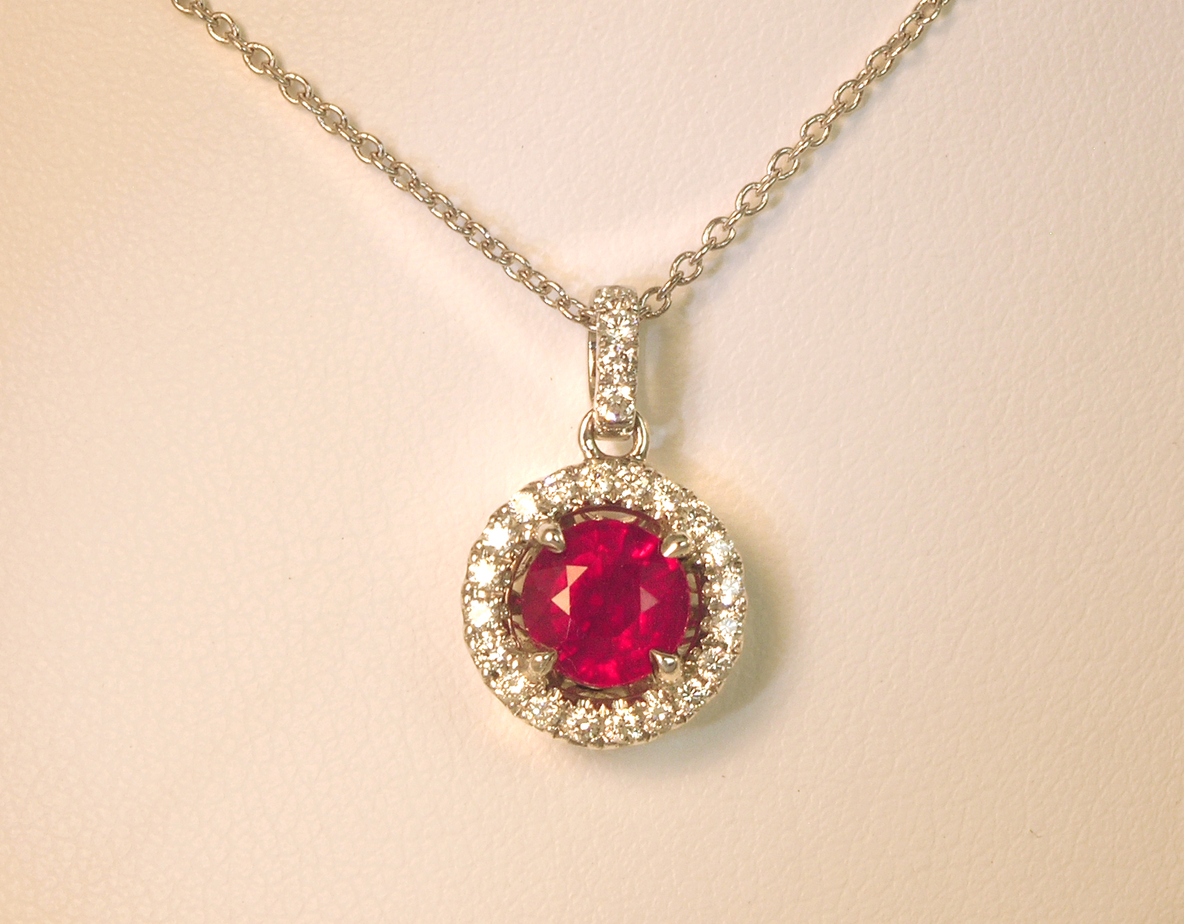 Round Ruby and Diamond Pendant. Custom Diamond Engagement Rings, Custom Diamond Jewelry in Fairfax VA, Washington DC Custom Diamond Engagement Rings, Fairfax VA, Washington DC Custom Diamond Wedding Rings, Fairfax VA, Washington DC Custom Diamond Engagement Jewelry, Fairfax VA, Washington DC Custom Diamond Rings Fairfax VA, Washington DC Custom Diamond Jewelry, Fairfax VA, Washington DC Custom Blue Diamond Ring, Fairfax VA, Washington DC Custom Ruby & Diamond Pendant, Fairfax VA, Washington DC Custom Aquamarine & Diamond Pendant, Fairfax VA, Washington DC Custom Fire Opal & Diamond Pendant, Fairfax VA, Washington DC Custom Pink Stone, Diamond Ring, Fairfax VA, Washington DC Custom Pink Tourmaline, Diamond Ring, Fairfax VA, Washington DC Custom Yellow Stone, Diamond Ring, Fairfax VA, Washington DC Custom Pink Sapphire, Diamond Ring, Fairfax VA, Washington DC Custom Sapphire, Diamond Ring, Fairfax VA, Washington DC Custom Ruby, Diamond Ring, Fairfax VA, Washington DC Custom Blue Diamond Ring, Fairfax VA, Washington DC Custom Ruby, Diamond Pendant, Fairfax VA, Washington DC Custom Diamond Cross Pendant, Fairfax VA, Washington DC Custom Engagement Rings, Fairfax VA, Washington DC Best Custom Jewelers, Fairfax VA, Washington DC Custom Engagement Jewelry, Fairfax VA, Washington DC Custom Engagement Rings Fairfax VA, Washington DC Custom Jewelry, Fairfax VA, Washington DC Most Popular Engagement Rings, Fairfax VA, Washington DC Custom Designer Rings, Fairfax VA, Washington DC Custom Diamond Jewelry Store, Fairfax VA, Washington DC Custom Diamond Jewelry, Fairfax VA, Washington DC Custom Diamonds Rings, Fairfax VA, Washington DC Perfect Engagement Rings, Fairfax VA, Washington DC Custom Engagement Rings, Fairfax VA, Washington DC Custom Gold Jewelry, Fairfax VA, Washington DC Custom Jewelers, Fairfax VA, Washington DC Custom Mens Rings, Fairfax VA, Washington DC Custom Wedding Bands, Fairfax VA, Washington DC Custom Wedding Rings, Fairfax VA, Washington DC Custom Womens Jewelry, Fairfax VA, Washington DC Custom Gold Engagement Rings, Fairfax VA, Washington DC