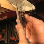 Young Choo hand tooling ring, Clarion Fine Jewelry, Fairfax, VA